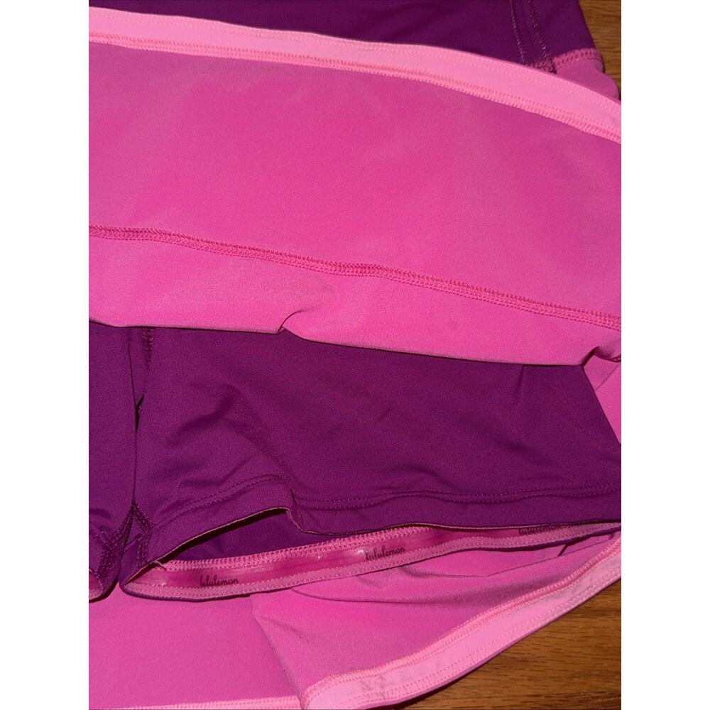 LULULEMON Pace Rival Pink Paradise/Regal Plum (Regular) Size 6 - Picture 5 of 6